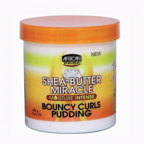 African Pride Shea Butter Miracle Bouncy Curls Pudding 15oz